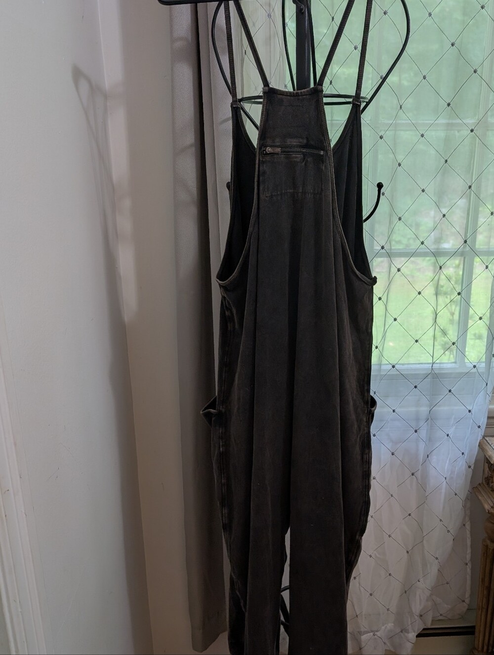 Free People Charcoal Jumpsuit Size Small - Picture 3 of 3